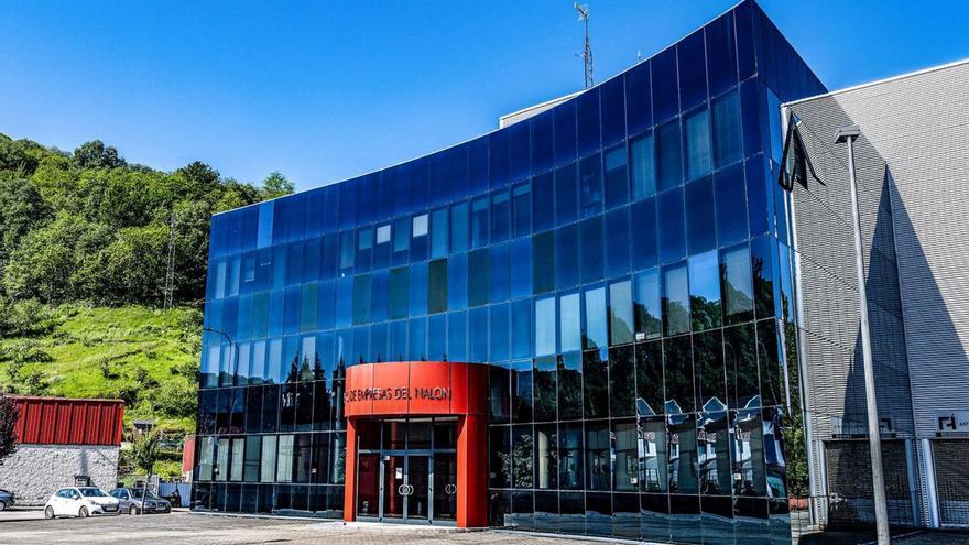 Centru d'empreses Sodeco Nalón, en L'Entregu (Samartín del Rei Aurelio).