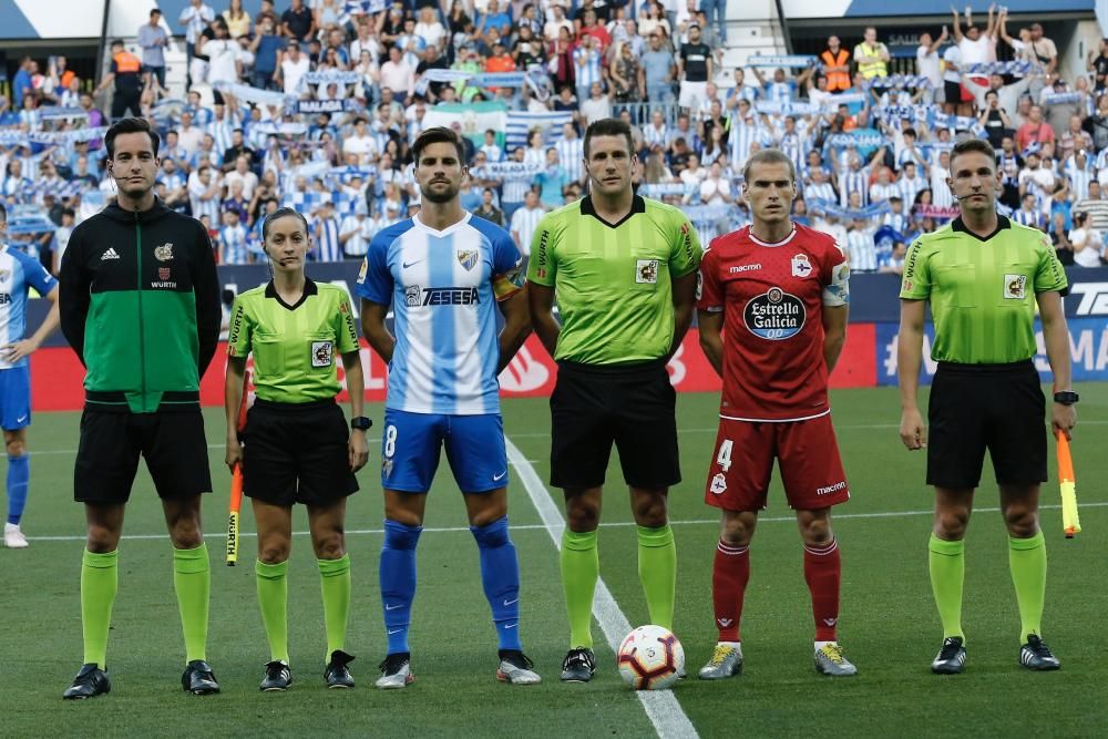 El Dépor gana en Málaga y sueña con Primera