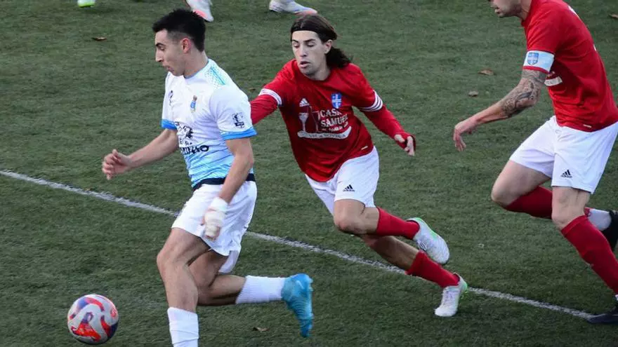 Dolorosa derrota del CD Bueu