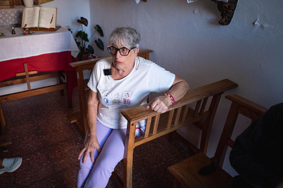 Vecinos de Santa Lucía, en la zona costera de Güímar