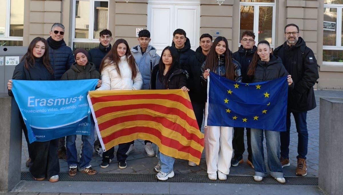 Estada dels alumnes a Arlon, Bèlgica.