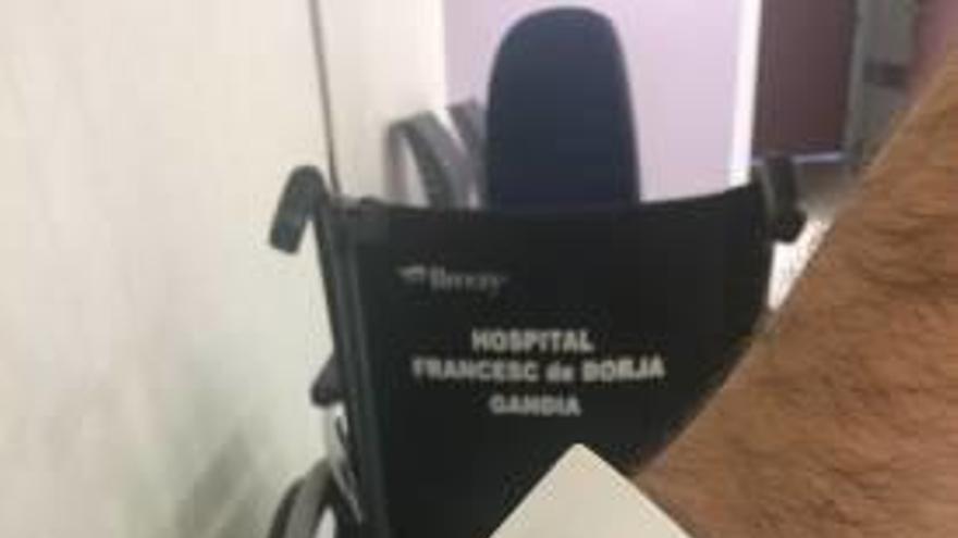 Un localizador permite anticipar la atención en el hospital de Gandia