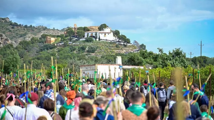 Arranque de la Romeria de les Canyes 2026