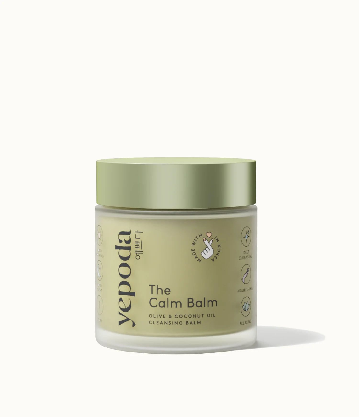 ‘The Calm Balm’, Bbálsamo limpiador de aceite de oliva y coco, de Yepoda