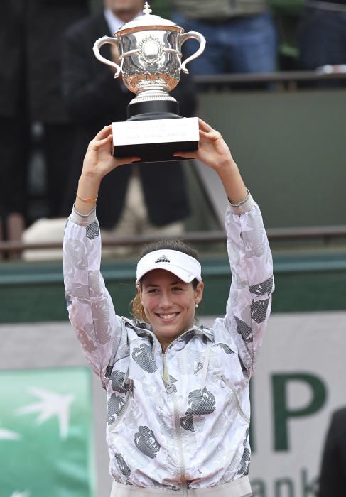 Garbiñe Muguruza conquista Roland Garros