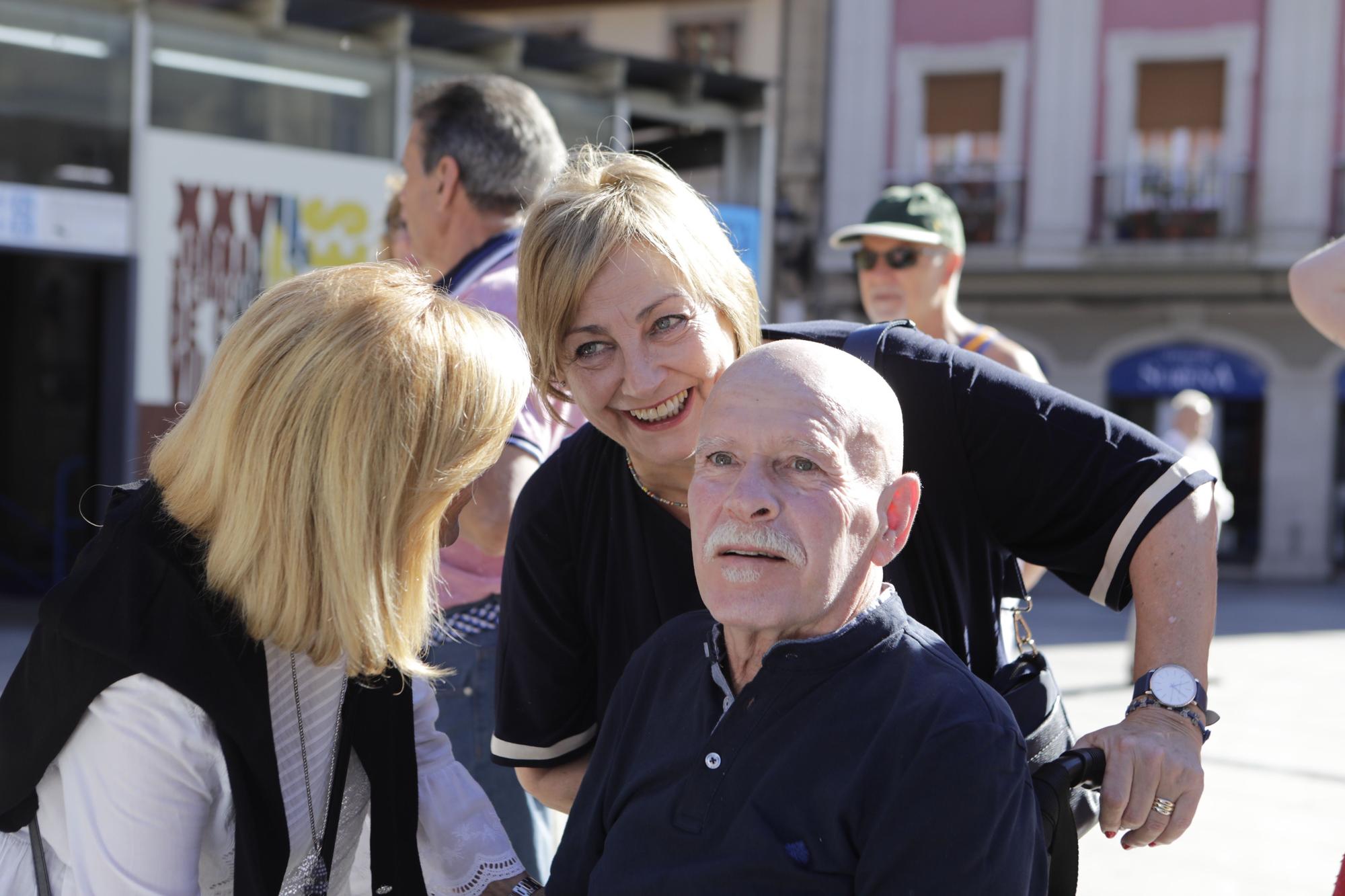 Avilés homenajea a Dacal en el 50º. aniversario de su bronce en Múnich