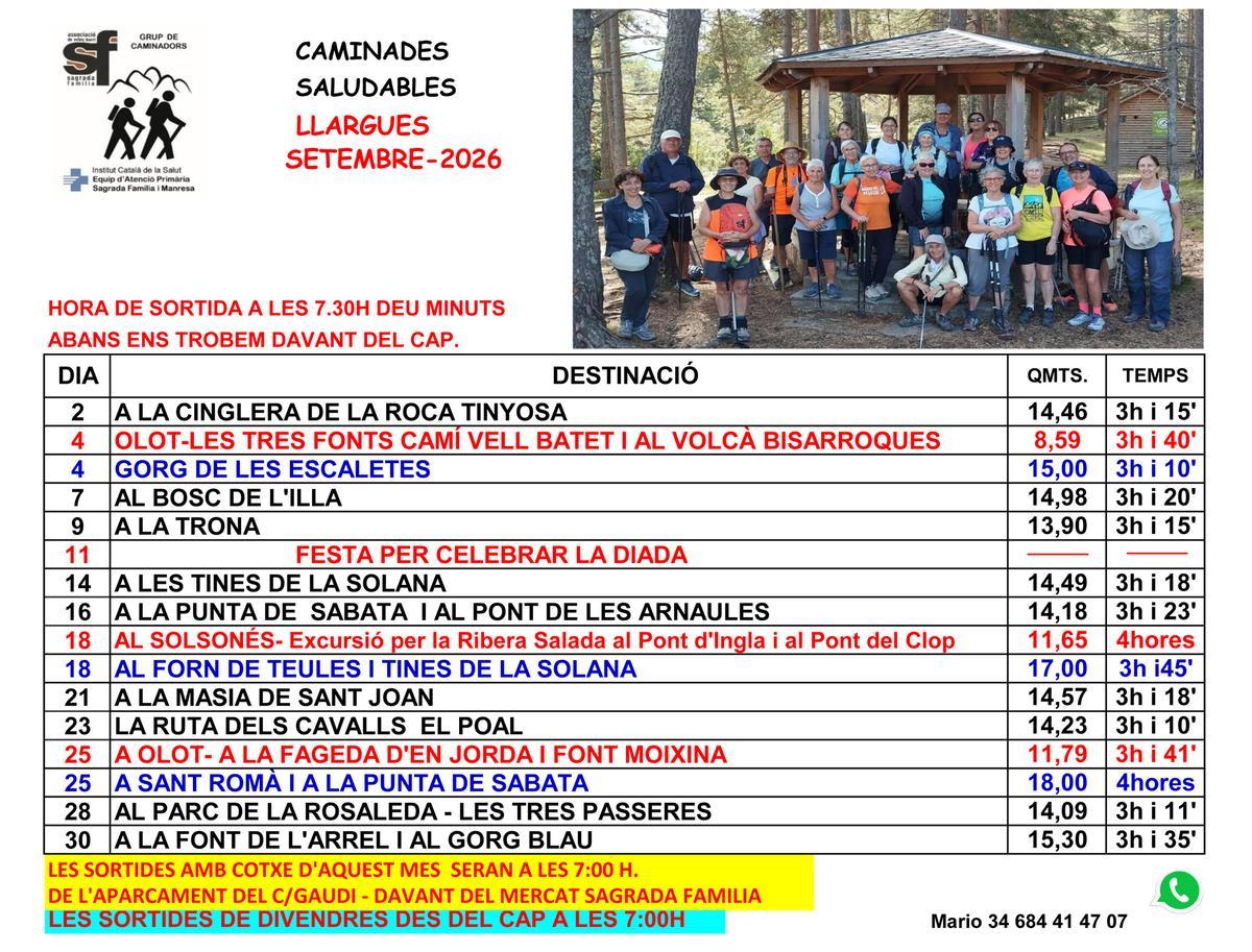 Caminades llargues