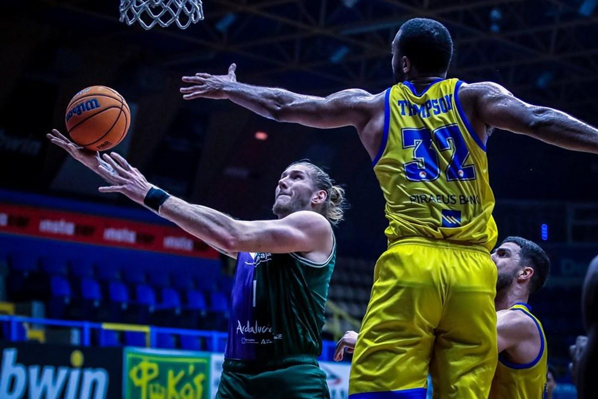 Osetkowski, en el partido contra el Peristeri