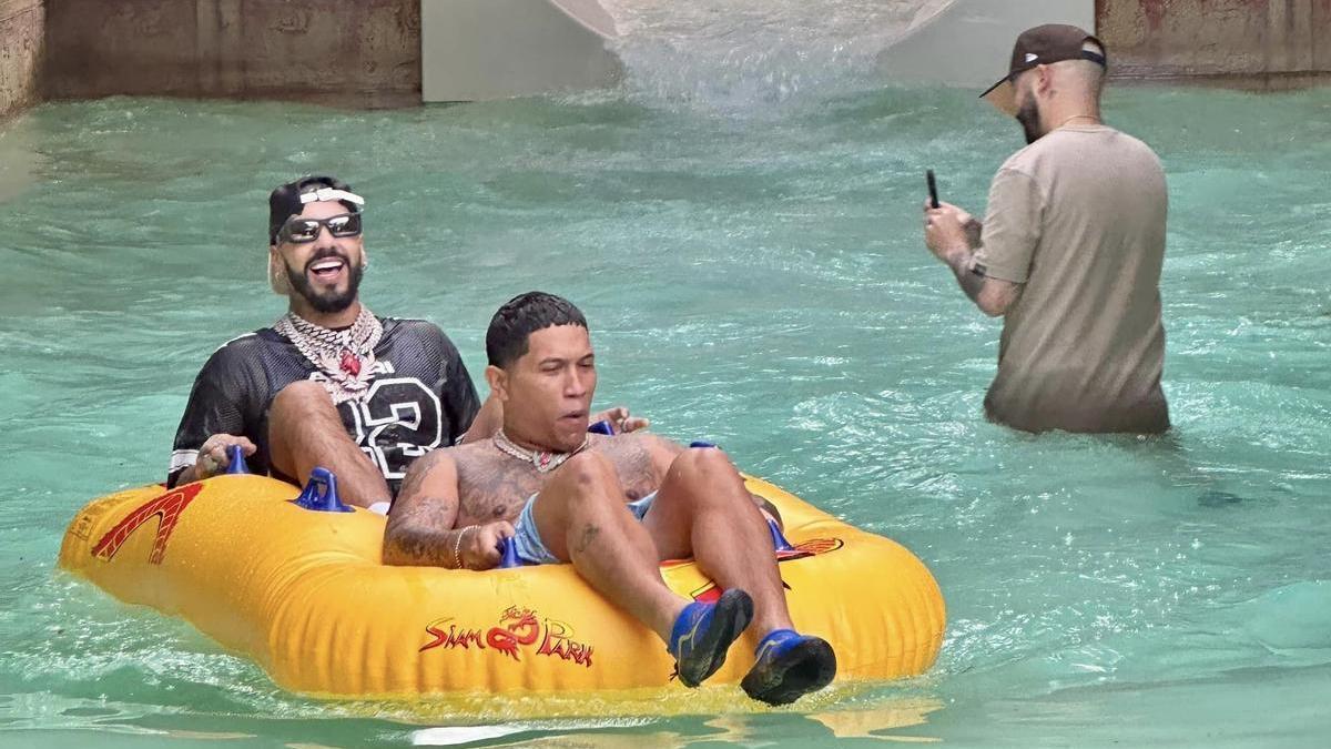 Anuel AA, en Siam Park