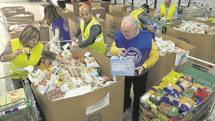 La gran recogida logra 242.000 kilos de comida para 12.500 necesitados