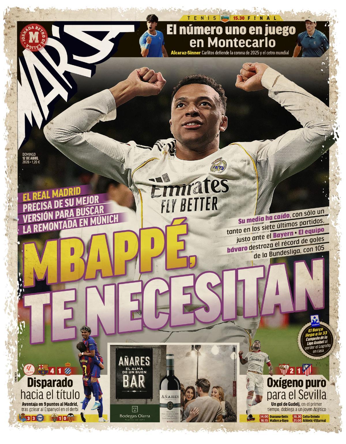 Las imágenes de las portadas de hoy