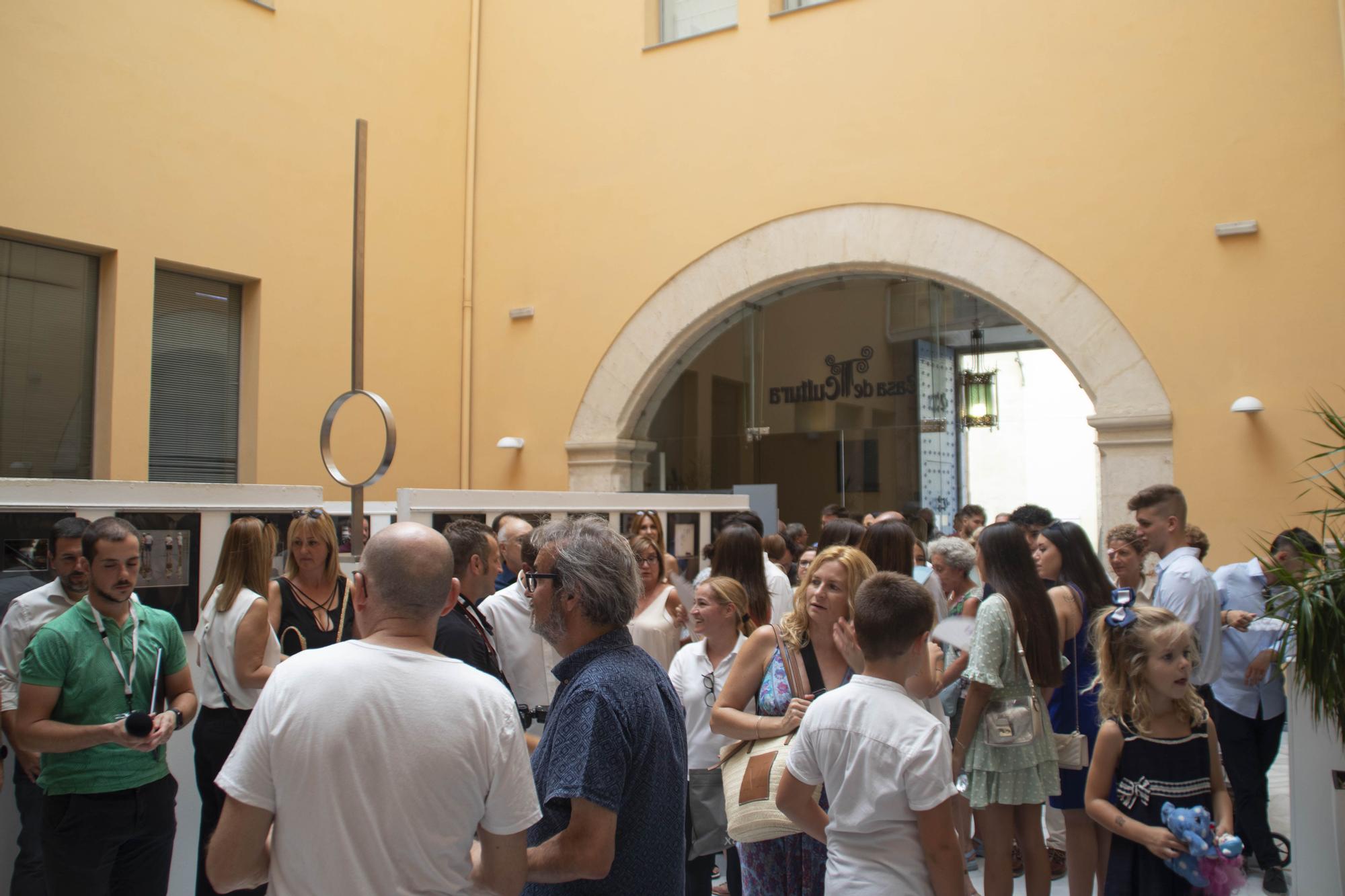 Inauguración de tres exposiciones en la Casa de la Cultura de Xàtiva