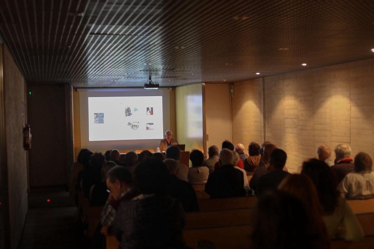 charla de Eduardo Fuentes sobre el tesoro de la plaza de Arias Gonzalo impartida en el Museo de Zamora