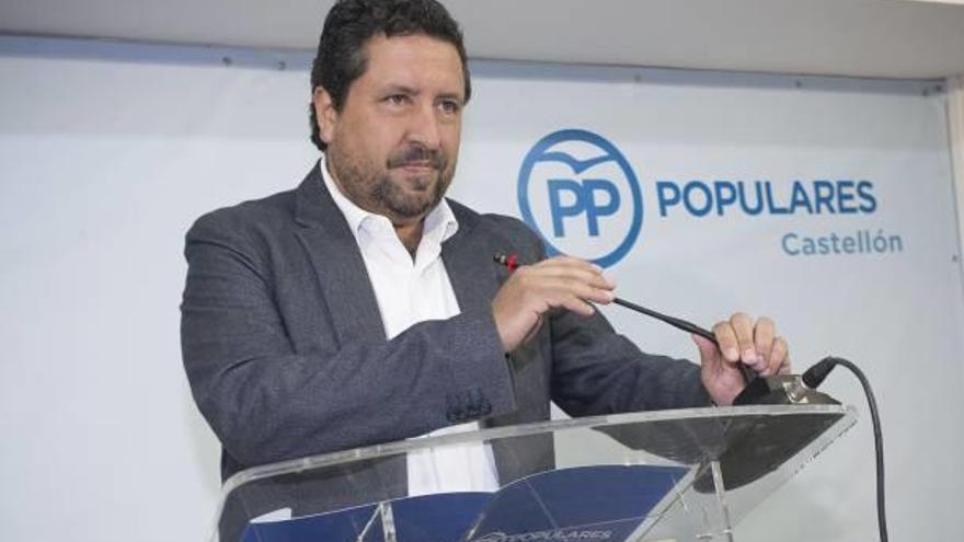 Javier Moliner anunció el lunes su relevo en el PP.