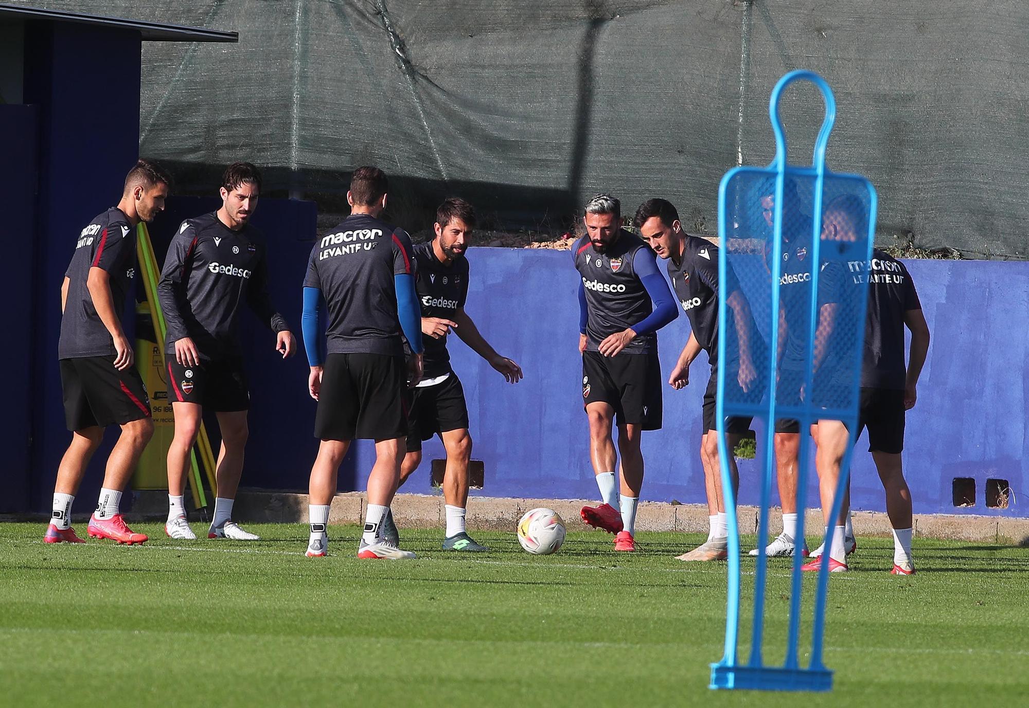 Así ha sido del entrenamiento del Levante UD de hoy