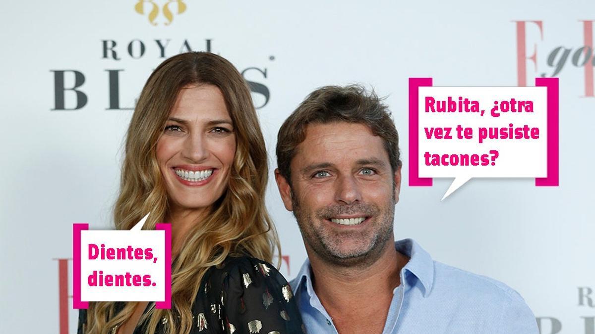 Laura Sánchez y David Ascanio con bocadillo