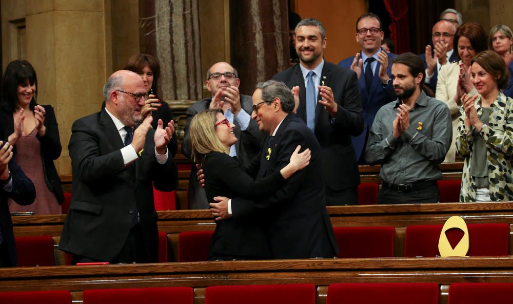 Ple d''investidura de Quim Torra