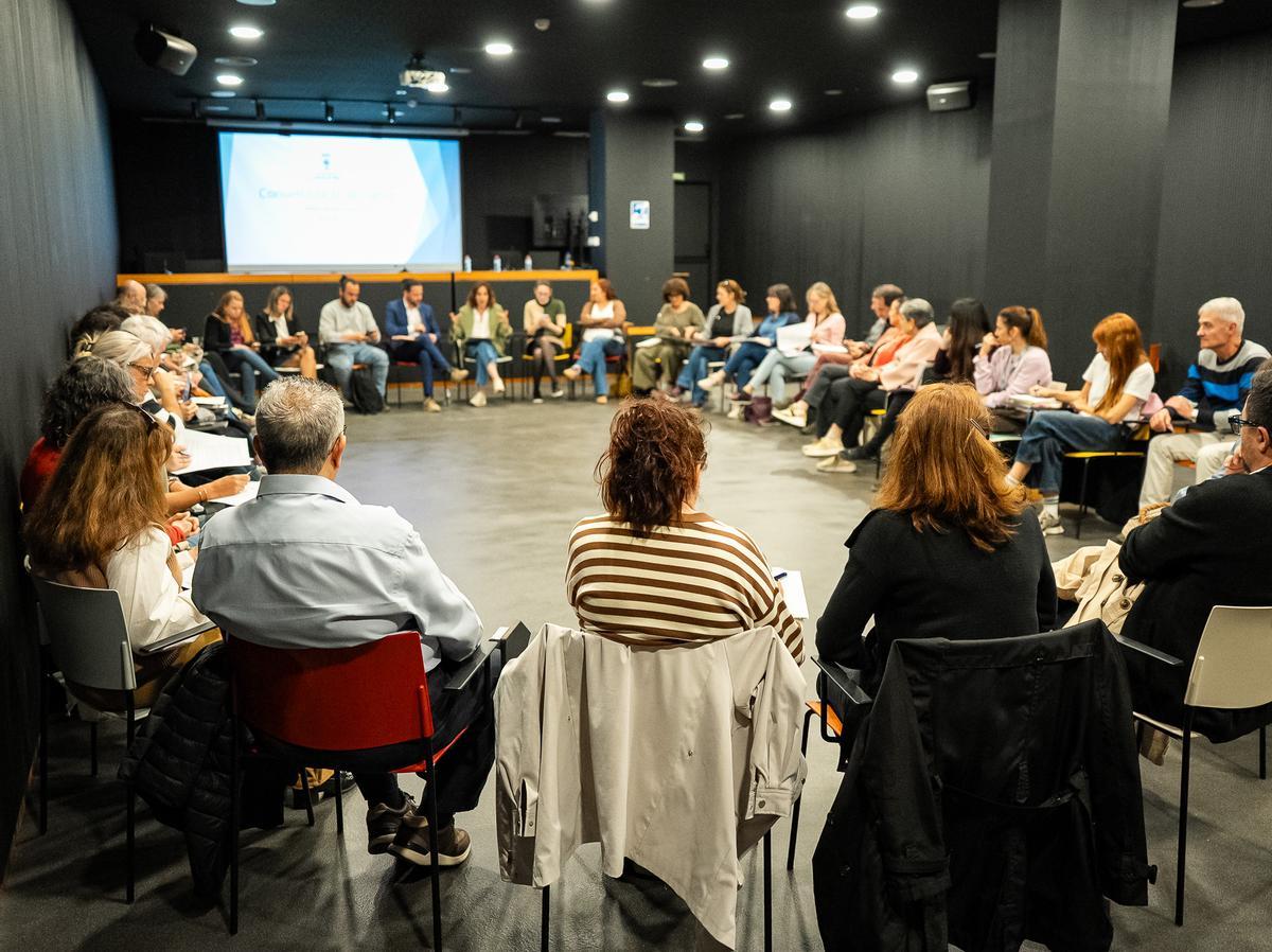 Una de les trobades del Consell de Salut.