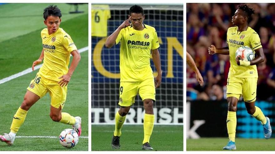 Chukwueze, Kubo y Bacca, las opciones para sustituir a Gerard en la delantera del Villarreal