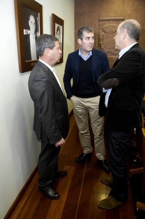 VISITA DE FERNANDO CLAVIJO A TEJEDA