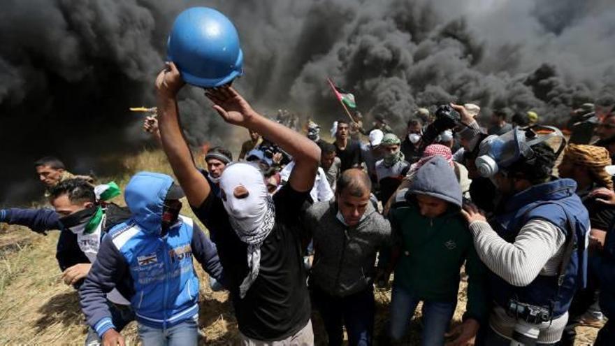La Franja de Gaza torna a ser aquests dies una zona plena de violència.