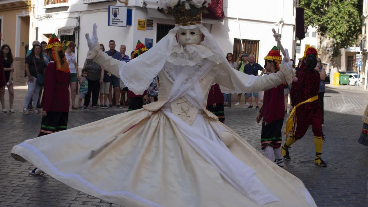 Dansa de la Moma en la festividad del Corpus de Xàtiva del año pasado
