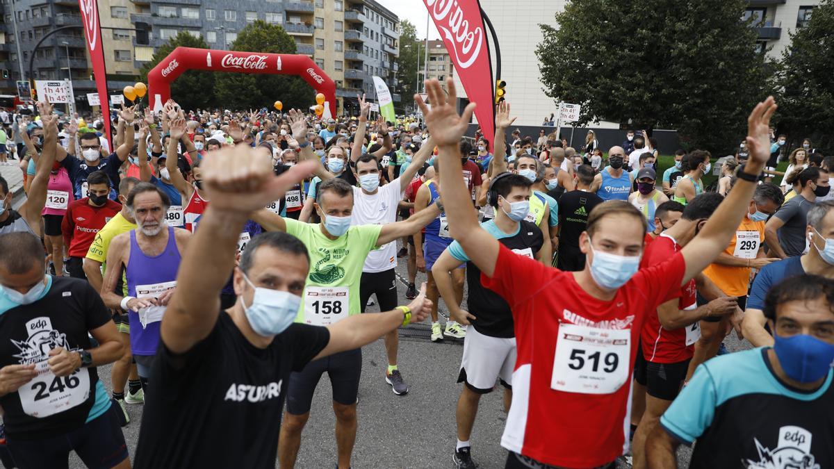 En imágenes: así fue la Media Maratón de Gijón