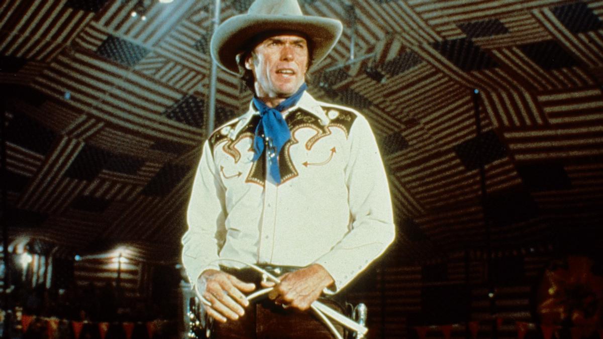 Clint Eastwood, en un fotograma de 'Bronco Billy'