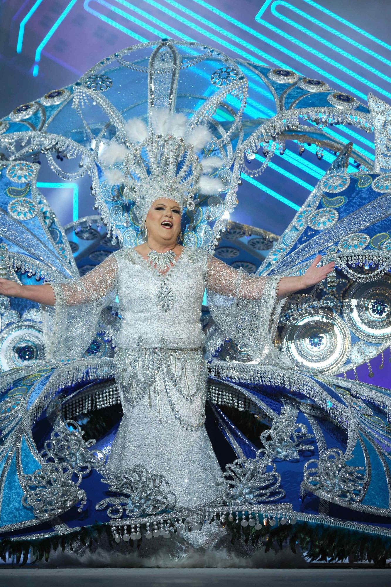 Gala de elección de la reina de los mayores del Carnaval de Santa Cruz de Tenerife 2023