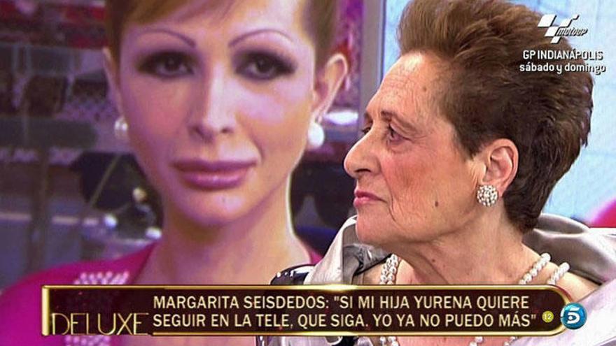 Margarita Seisdedos, en Telecinco