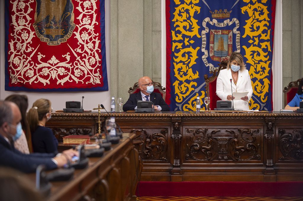 Investidura de Noelia Arroyo como alcaldesa de Cartagena
