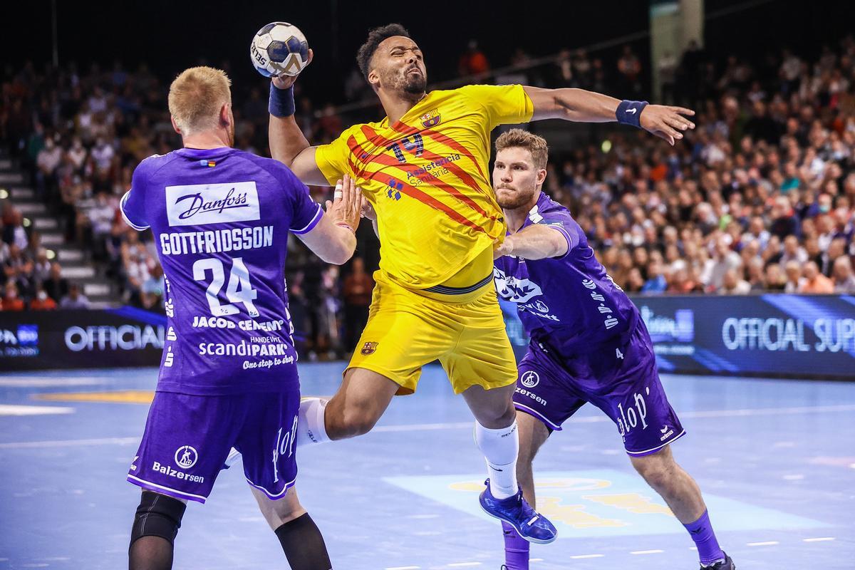 El Barça pega primer a Flensburg i posa un peu a la ‘final four’ de la Champions d’handbol