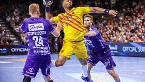 El Barça pega primer a Flensburg i posa un peu a la ‘final four’ de la Champions d’handbol