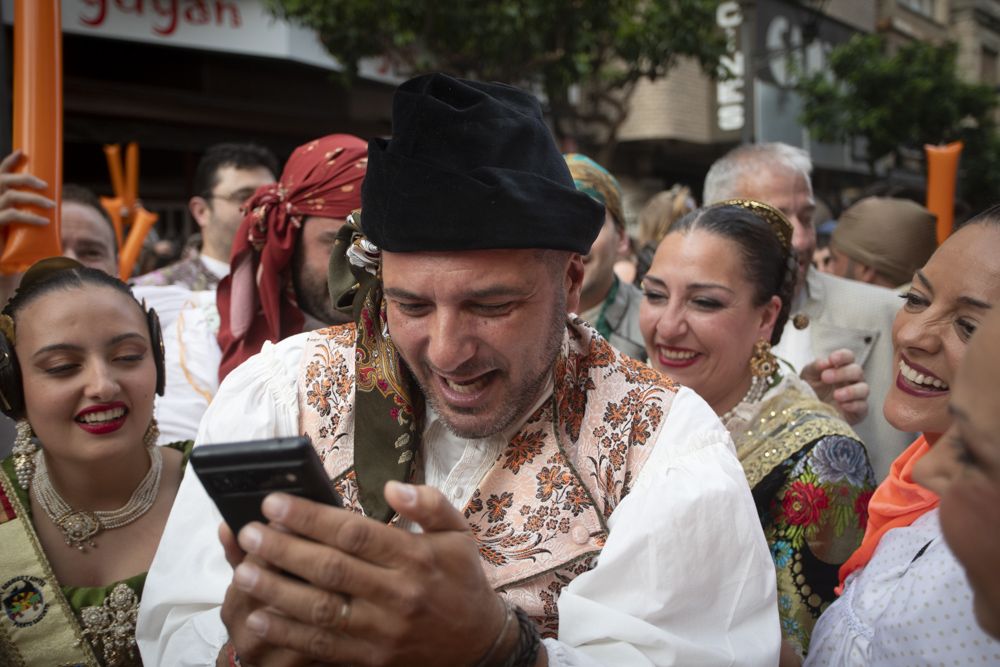 Explosión de júbilo en los premios a las mejores fallas de Sagunt