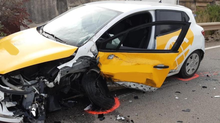 Estat d&#039;un dels vehicles implicats en l&#039;accident mortal