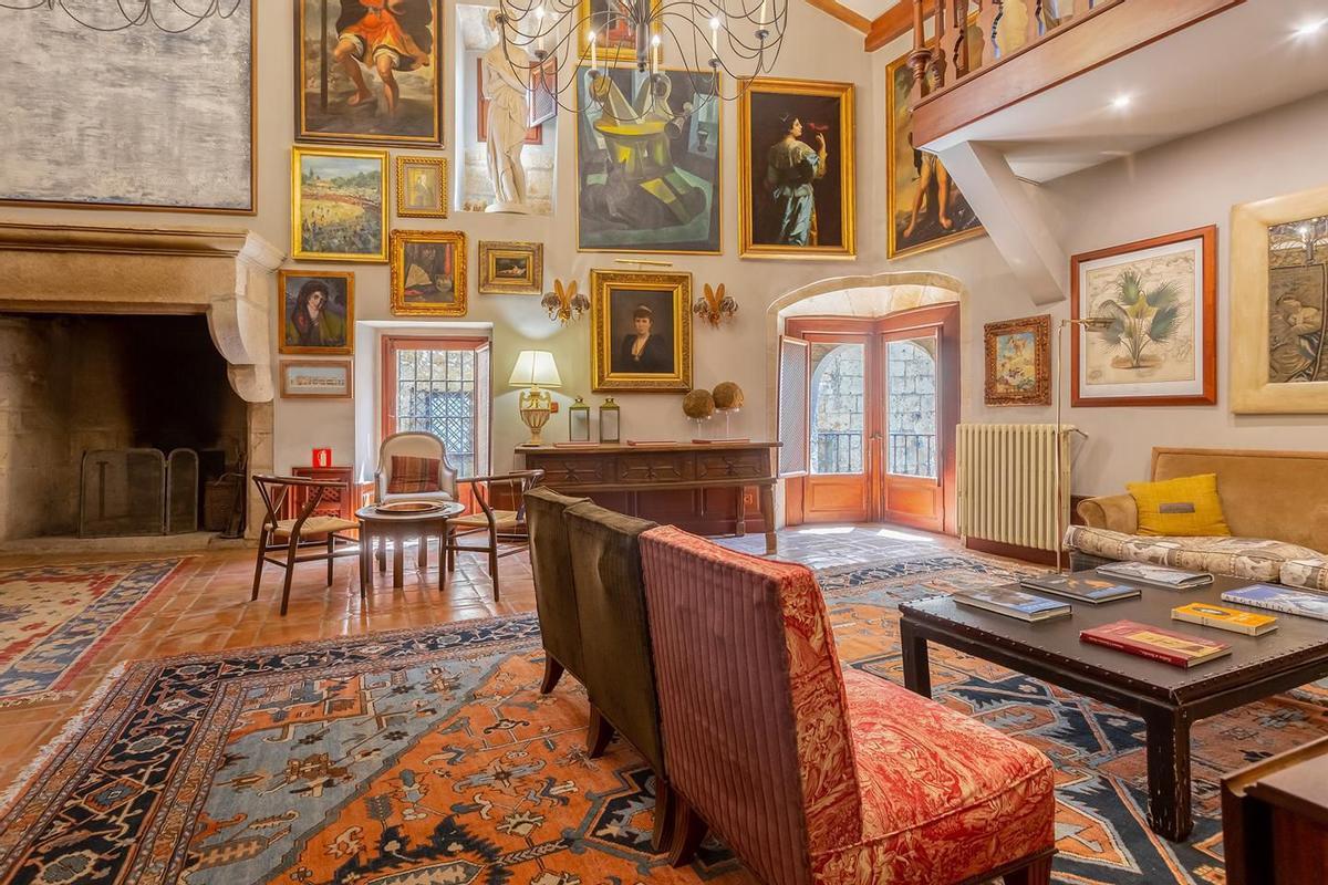 Interior del Palacio de Chavez Calderón.