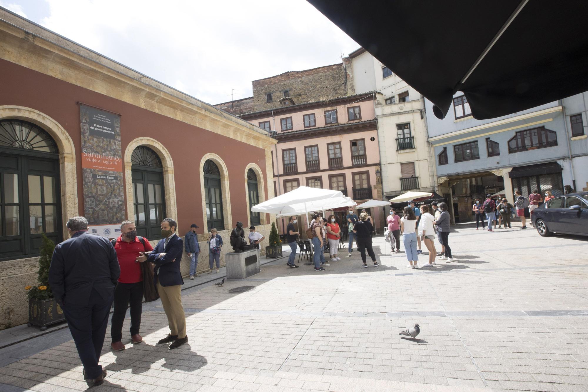 Trascorrales abre una ventana al pasado: inauguración de la muestra "Santullano, viaje al siglo IX"