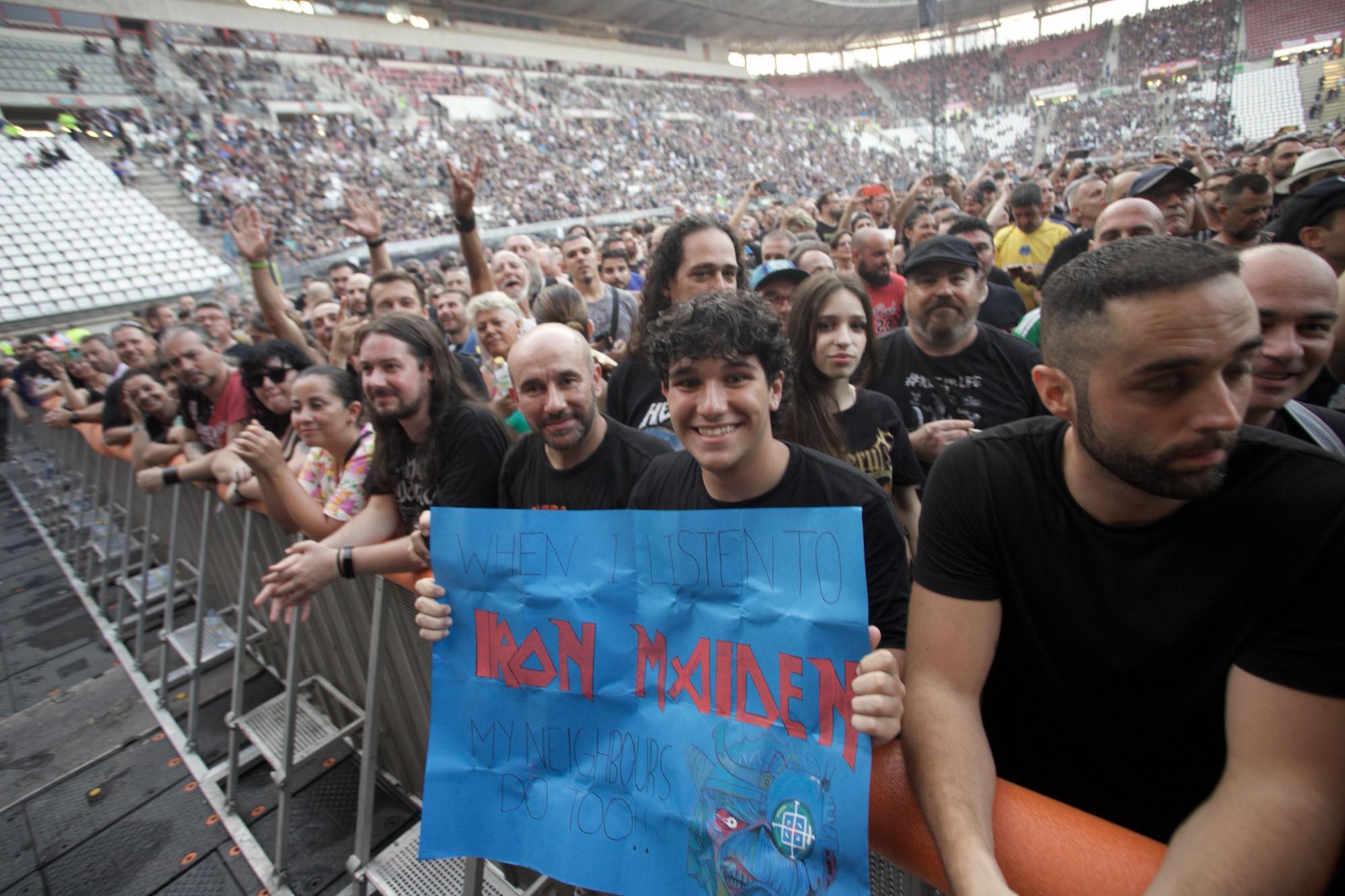 Todas las fotos del épico concierto de Iron Maiden en Murcia