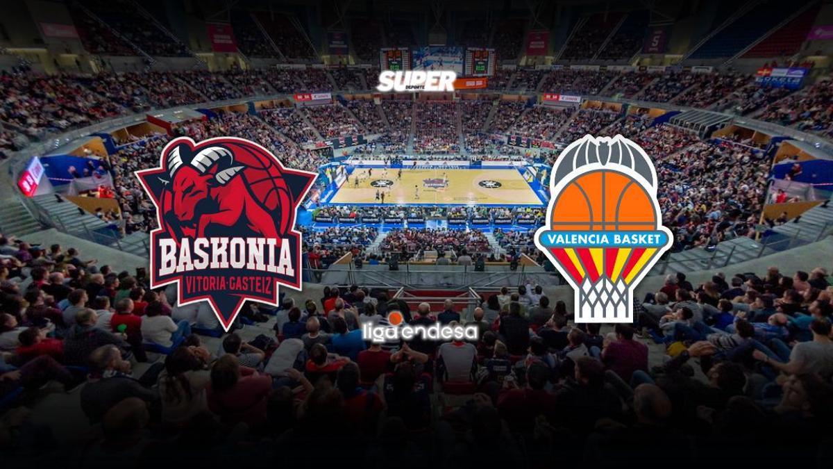 Baskonia - Valencia Basket: la Liga Endesa, en vivo y en directo