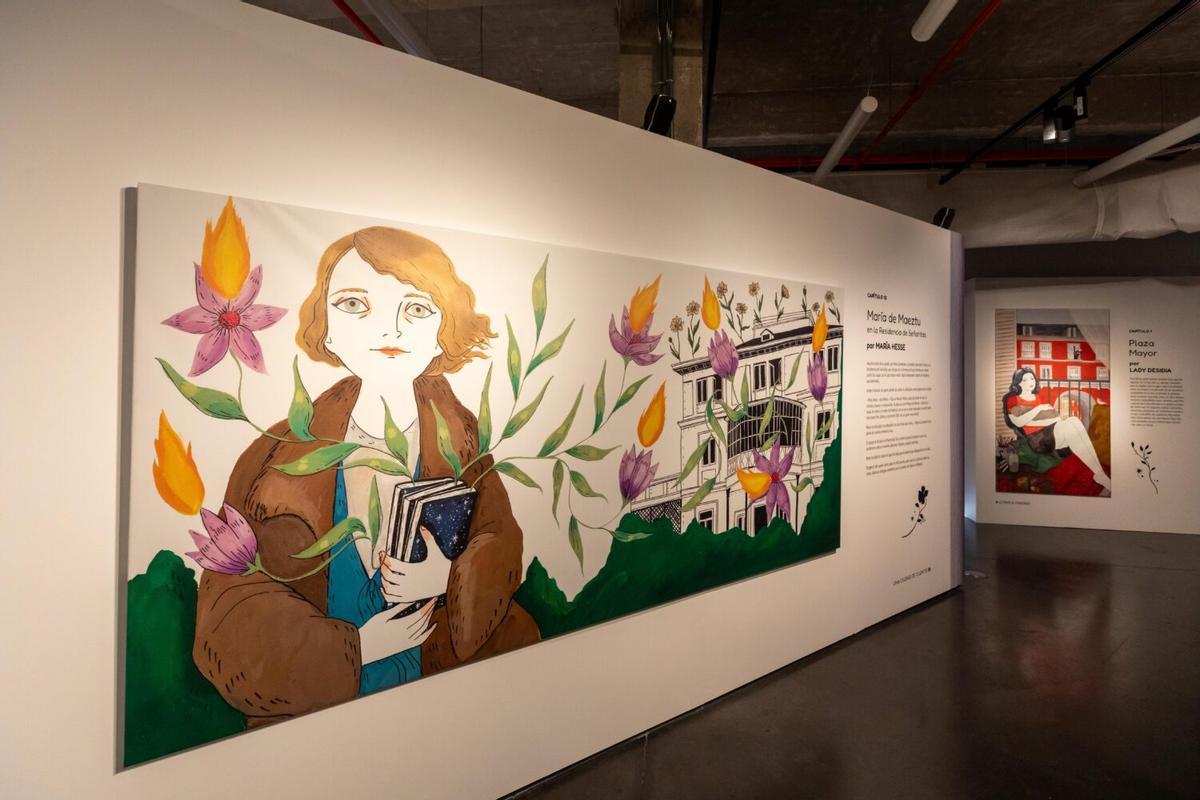 María Hesse, Adolfo Serra y Poliño Trapalleiro son algunos de los artista que participan en 'Icónica Madrid'.