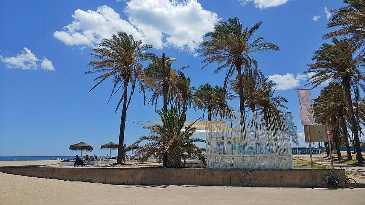 El Palmeral, en la Patacona.