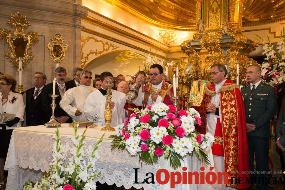 Salida de la Cruz, dos de Mayo en Caravaca