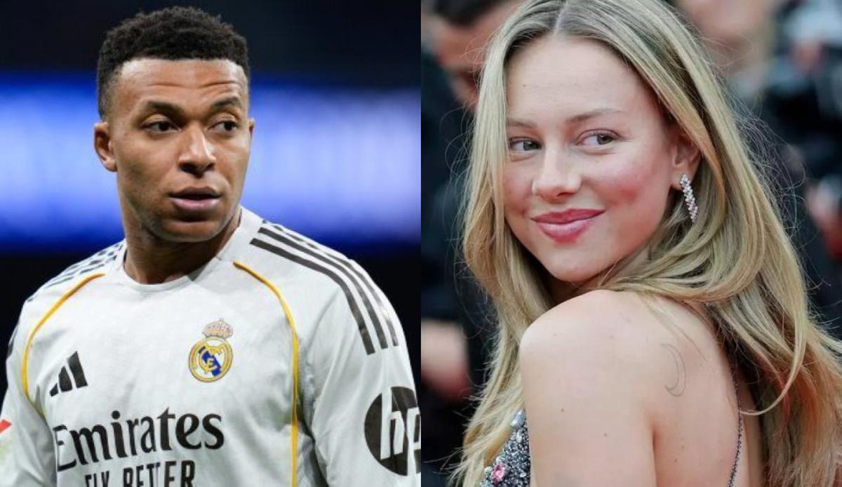 Kylian Mbappé i Ester Expósito.