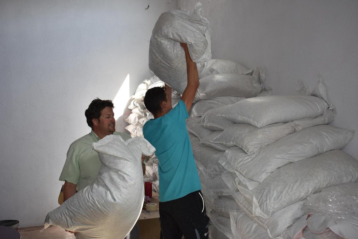 Preparativos para el Anunci de Morella a falta de un mes para la gran fiesta