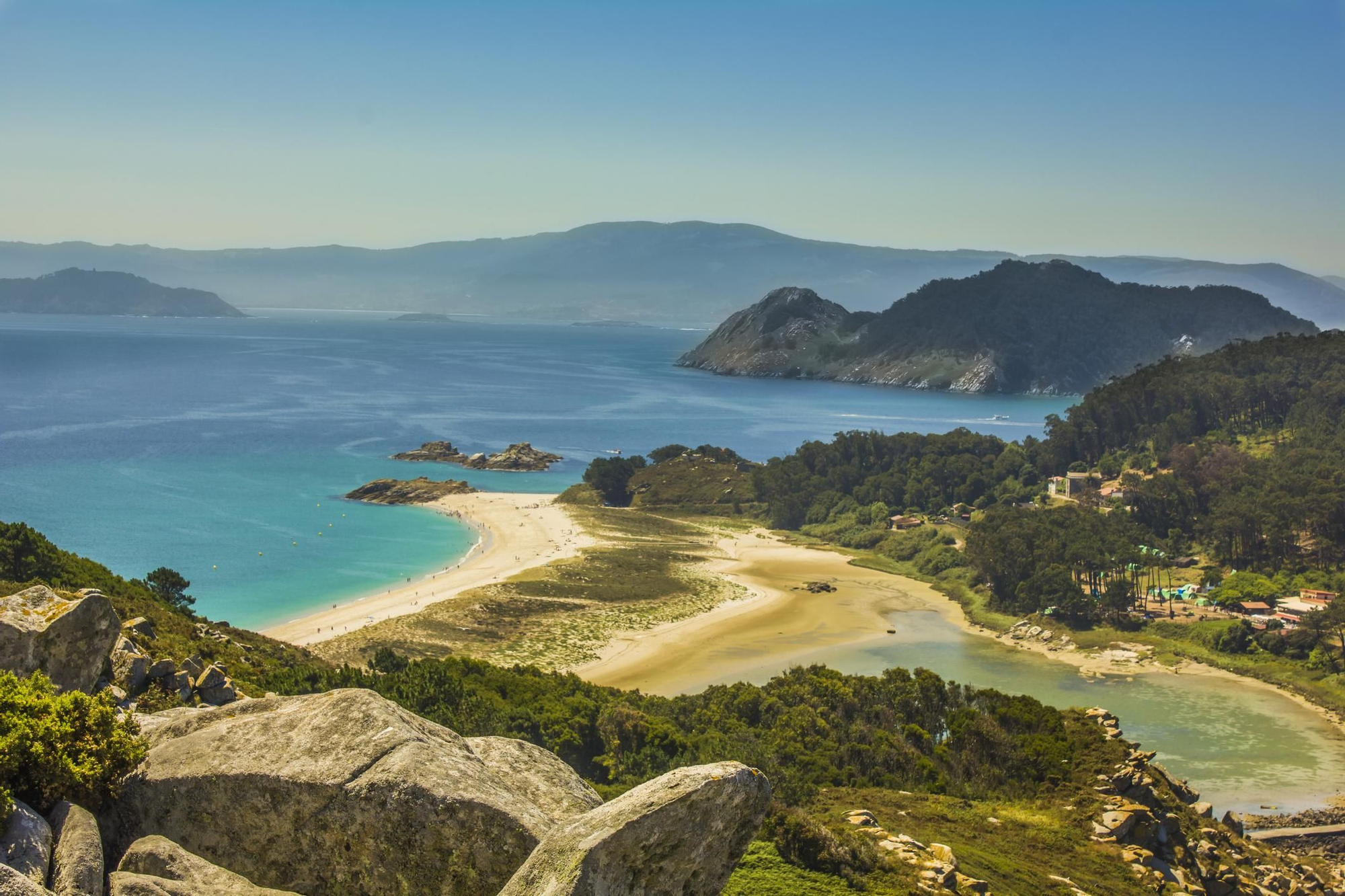 Parque nacional en Ria de Vigo