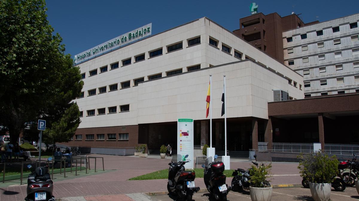 Hospital Universitario de Badajoz.