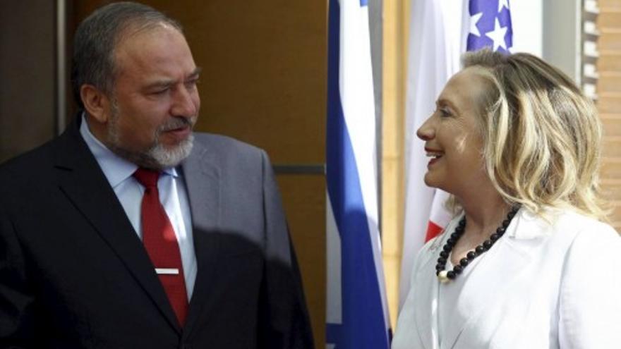 LA SECRETARIA DE ESTADO DE EE.UU., HILLARY CLINTON, EN JERUSALÉN