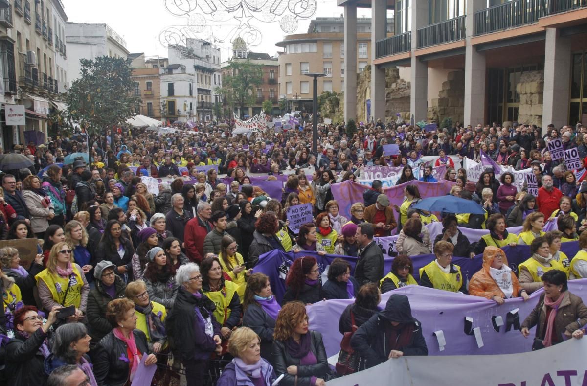 25N: Córdoba se manifiesta contra la violencia machista