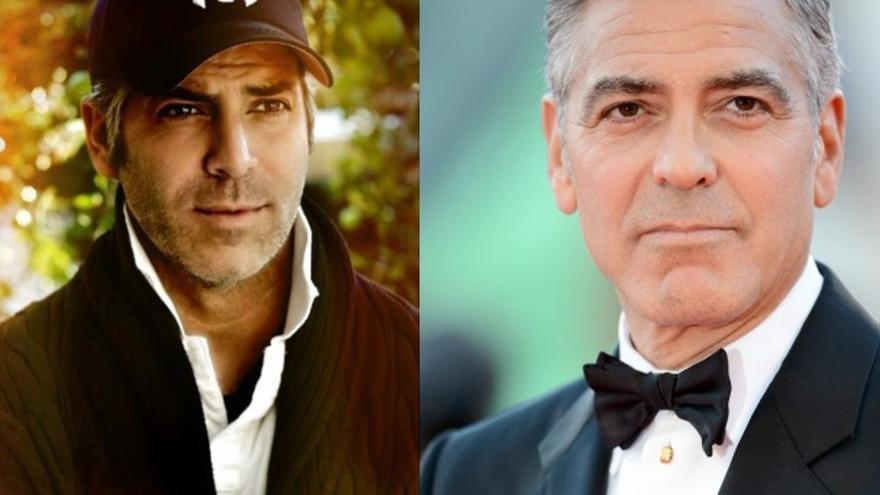 El actor argentino Guillermo Zapata saca tajada de su parecido con George Clooney