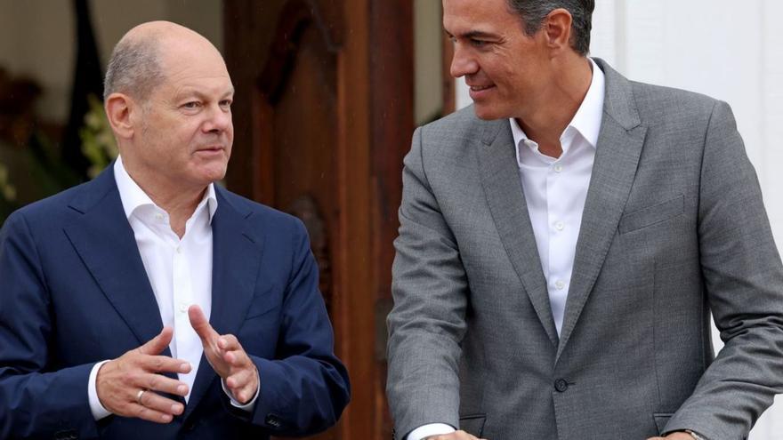 Olaf Scholz setzt bei den Energieproblemen auf Spanien